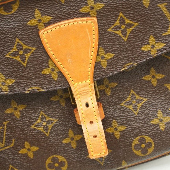 LOUIS VUITTON Brown Monogram Shoulder Bag - Picture 8 of 12